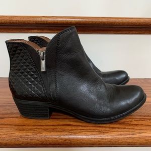 Lucky Brand Brenon Leather Boots Size 8